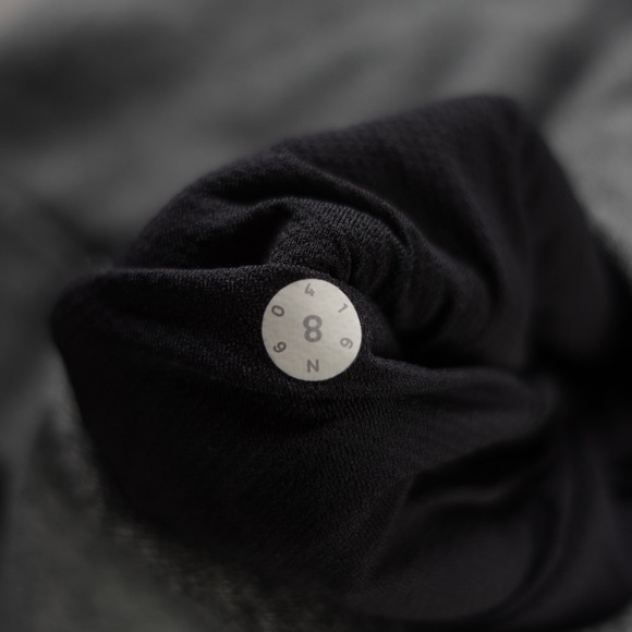 Lululemon Hoodie Womens 8 Gray Fleece Please Pullover Heathered Speckled Stretch - Picture 4 of 7